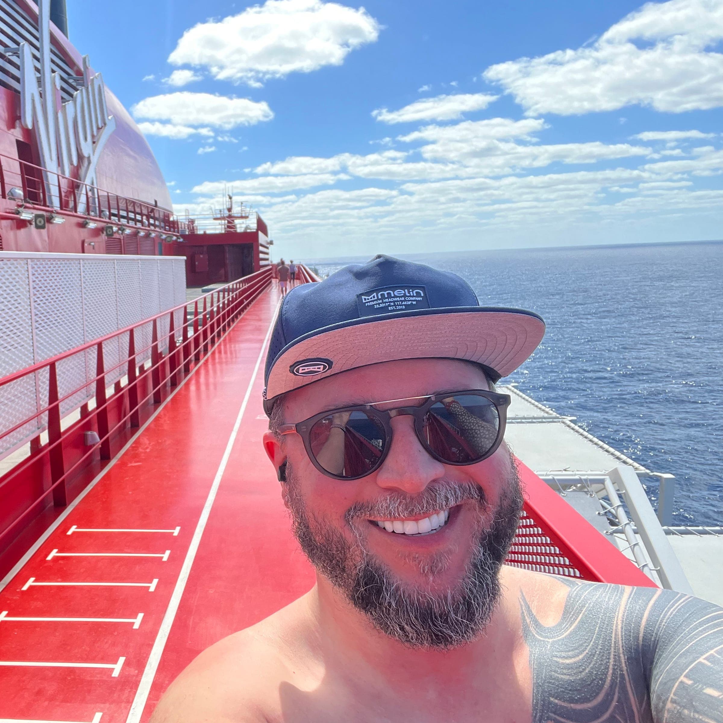 Brandon on Virgin Voyages
