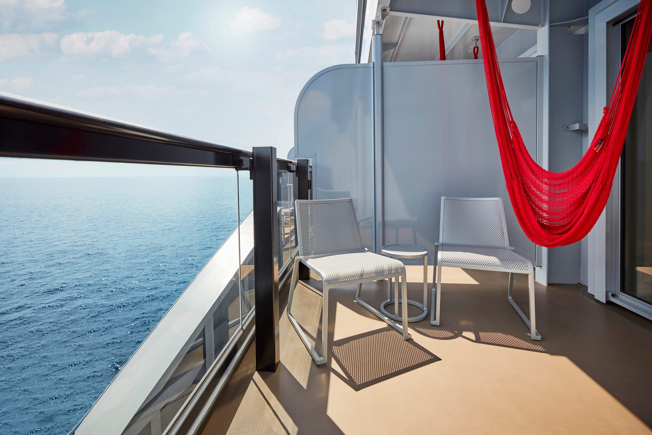 Sea Terrace cabin on Virgin Voyages